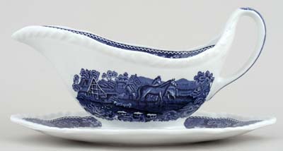 Sauce Boat with Fixed Stand c1960s